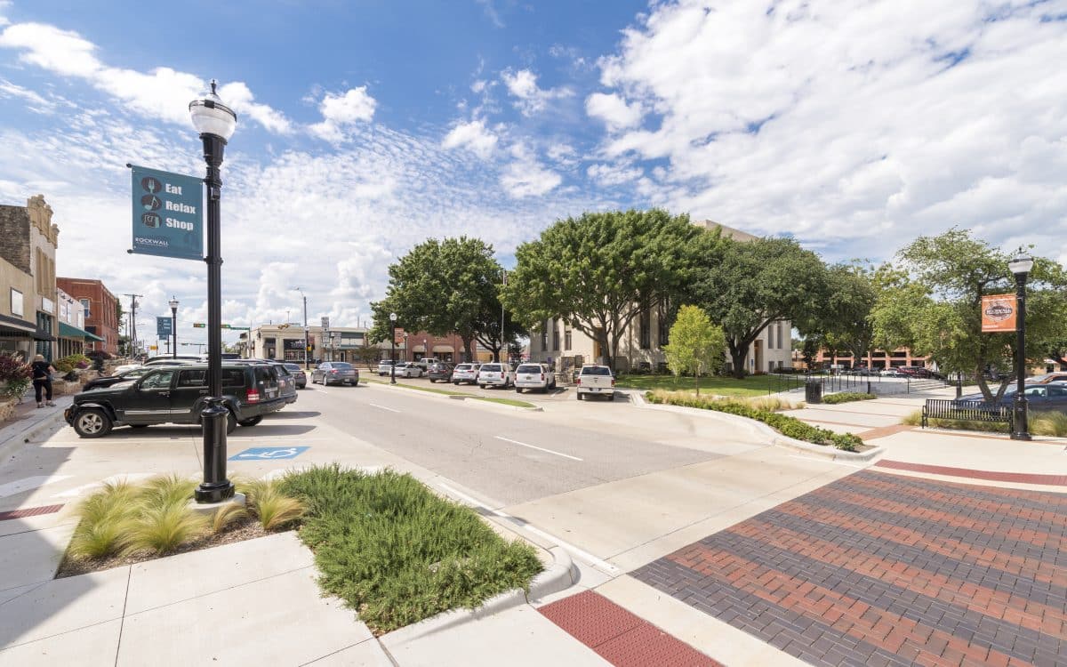 City of Rockwall Downtown improvements